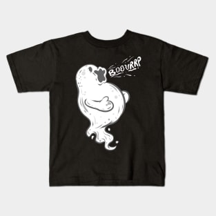 Burp Burping Ghost Boourrp Halloween Kids T-Shirt